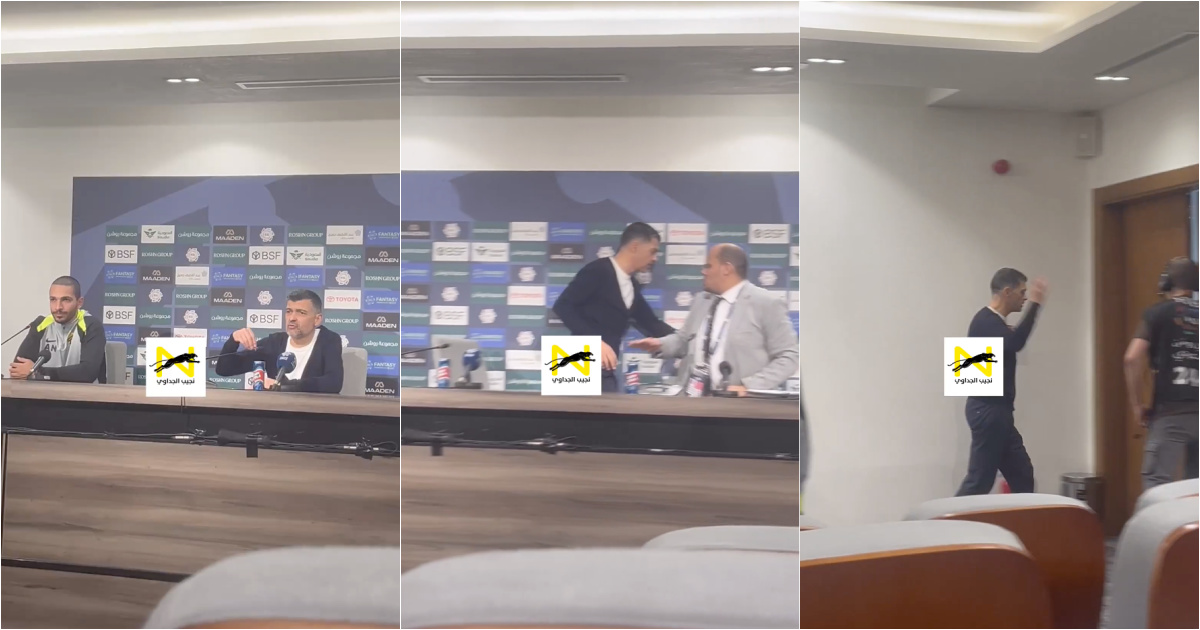Sérgio Conceição leaves conference after question about his future
