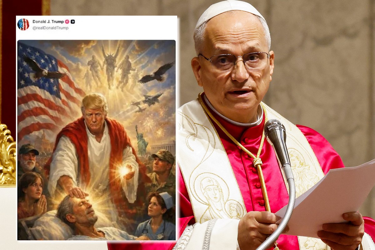 Trump ala Jesus Christ: The AI ​​image that angered and the break with the Vatican