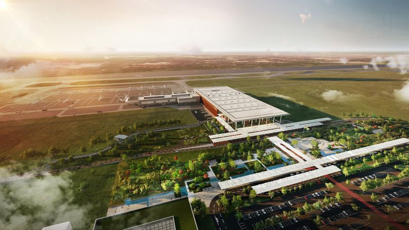 A mega airport has been opened in India. All you need is flights