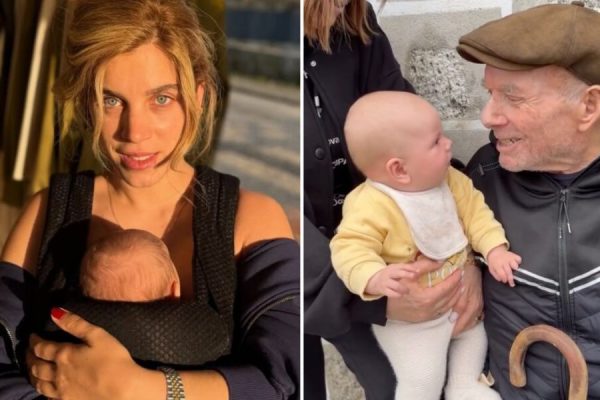Love! Vânia Sá shows a meeting between daughter and grandfather: “Now you just want to know about the youngest, right?”