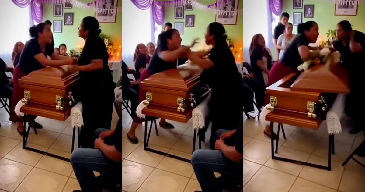 Wake reveals unexpected secret… two women were lovers of the deceased