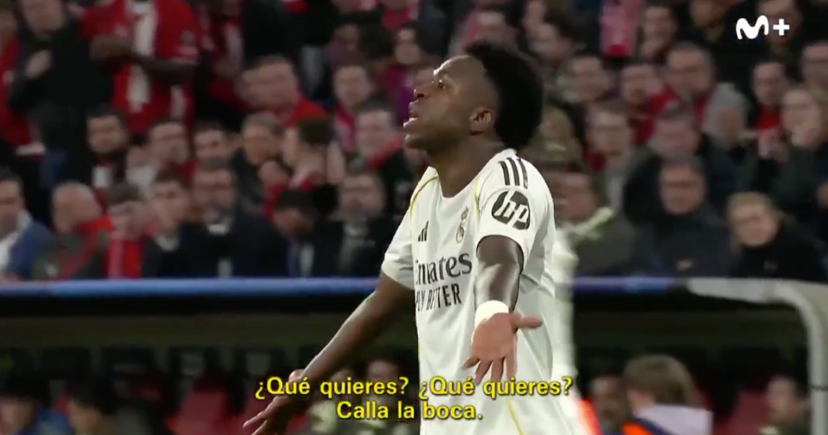 Vini Jr. insulted Bellingham during a disagreement on the pitch: "Shut up! F*** you, c***"