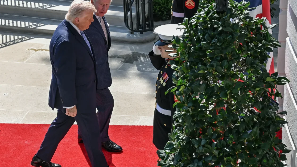 Royal "descent" to the White House: Charles' charm attack on Trump's insults