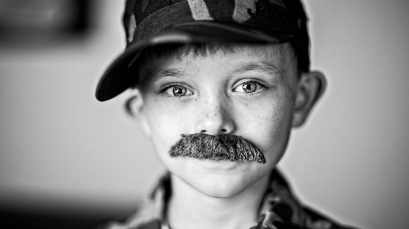 Children are using fake mustaches to bypass age verification