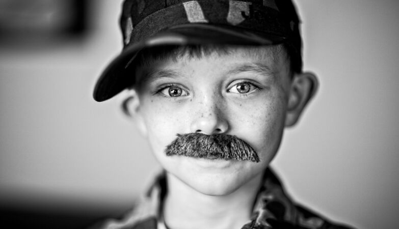 Children are using fake mustaches to bypass age verification