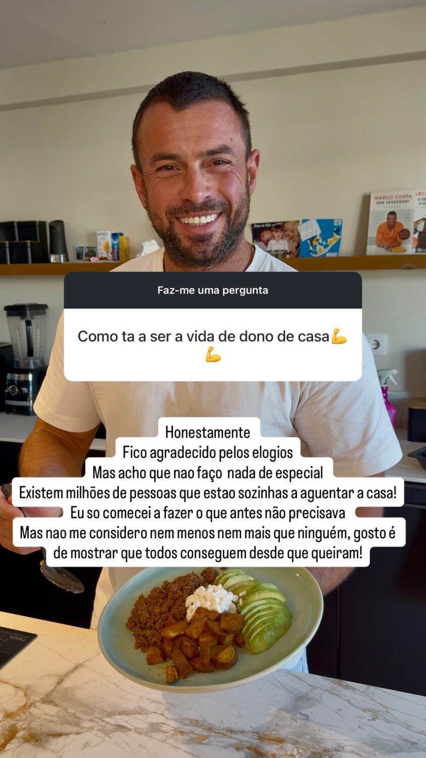 “Women’s tasks”? Marco Costa is 'confronted' and makes clarification: “No one helps anyone…”