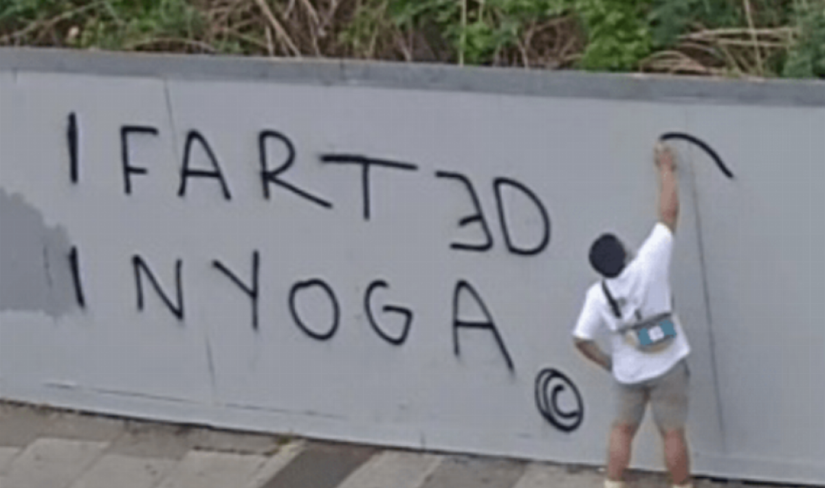 “I farted at yoga.” British police are looking for “Stanksy” who has been vandalizing London