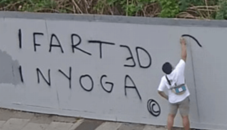 “I farted at yoga.” British police are looking for “Stanksy” who has been vandalizing London