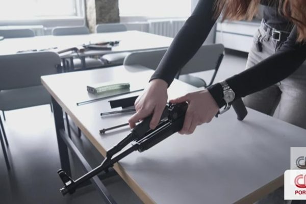 They assemble weapons and learn to fly drones in classes. This is the new reality of Ukrainian schools