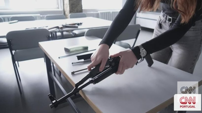 They assemble weapons and learn to fly drones in classes. This is the new reality of Ukrainian schools
