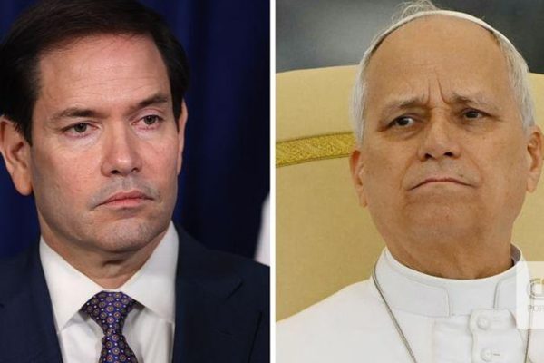 The US came to the Vatican to try to resolve the many tensions between Trump and the Pope