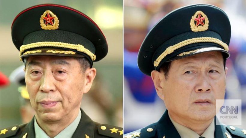 China sentences two former defense ministers to suspended death sentences in Xi Jinping's new military purge