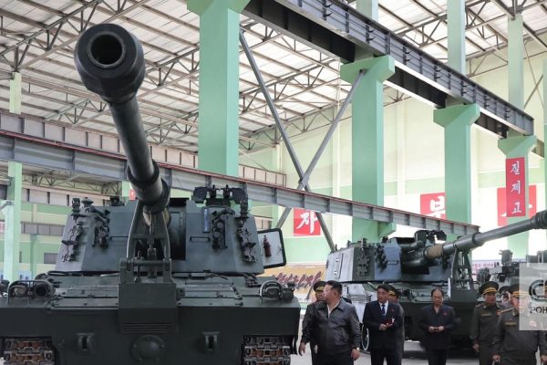 Pyongyang moves long-range artillery to border with South Korea