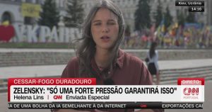 "This morning sirens were heard here in the center of Kiev", despite the ceasefire with Russia