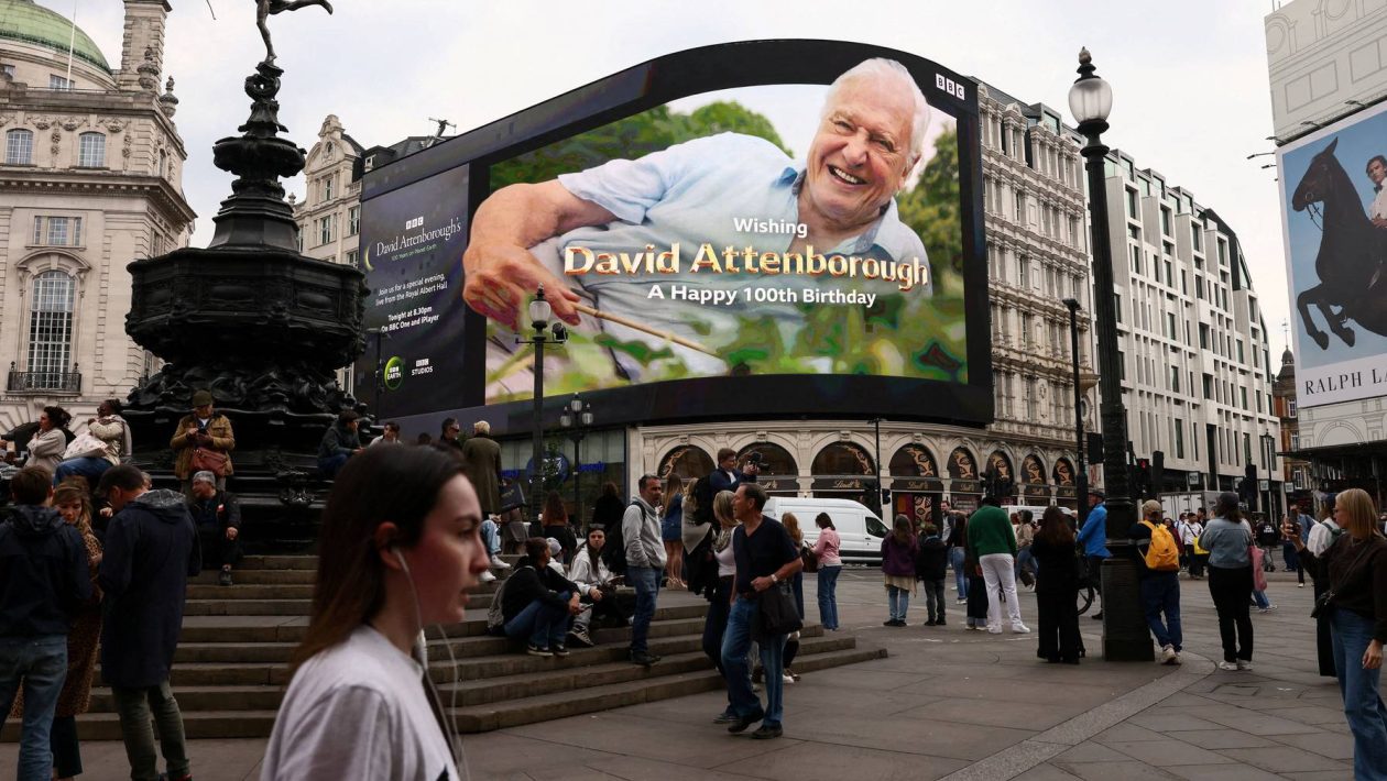 At age 100, David Attenborough received a special letter from King Charles III