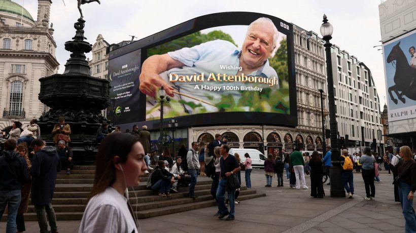 At age 100, David Attenborough received a special letter from King Charles III