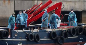 Historic operation mobilizes 400 operators to receive ship with hantavirus outbreak