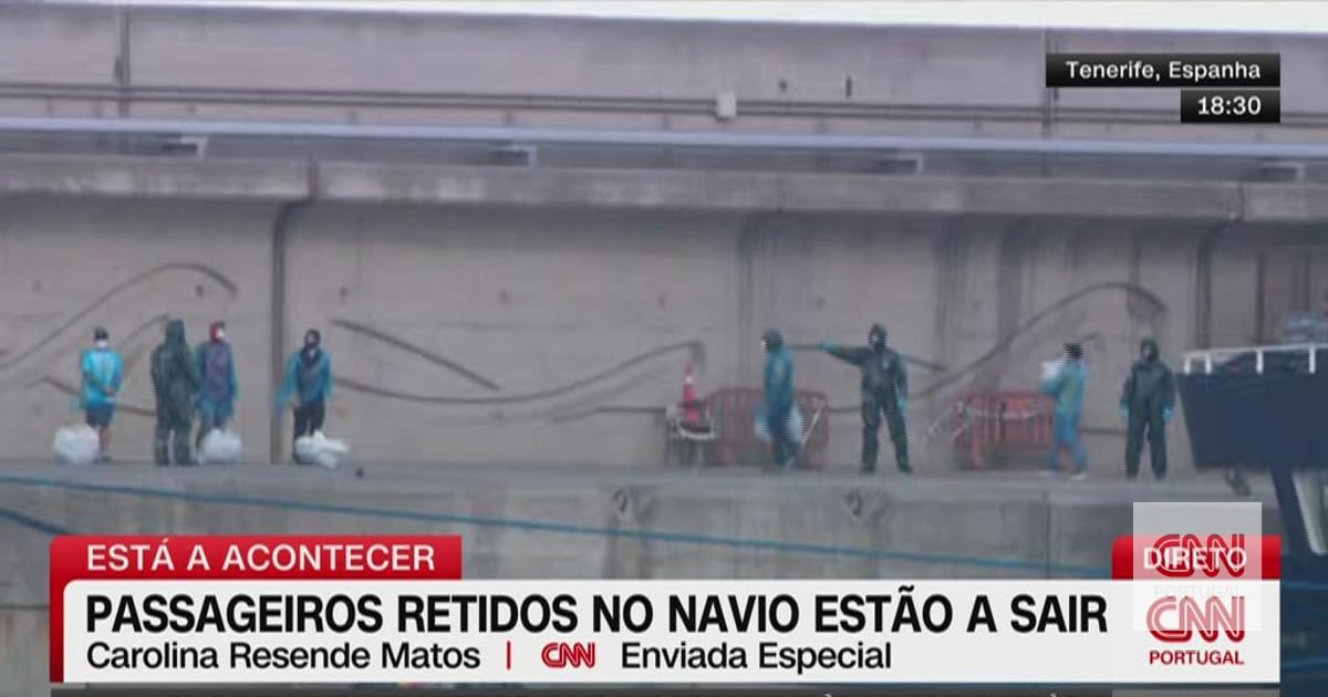 Away for safety: images of Hondius passengers disembarking in Tenerife