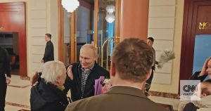 Europe says Putin has been hiding in fear. The Kremlin called his 92-year-old teacher to prove otherwise