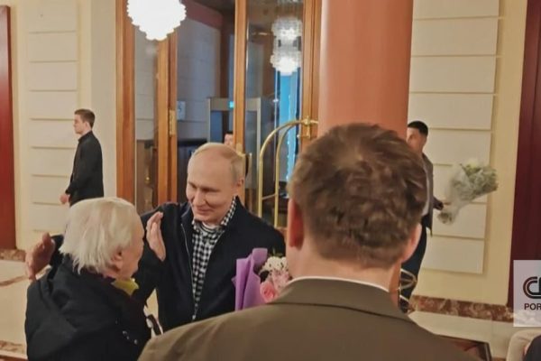 Europe says Putin has been hiding in fear. The Kremlin called his 92-year-old teacher to prove otherwise