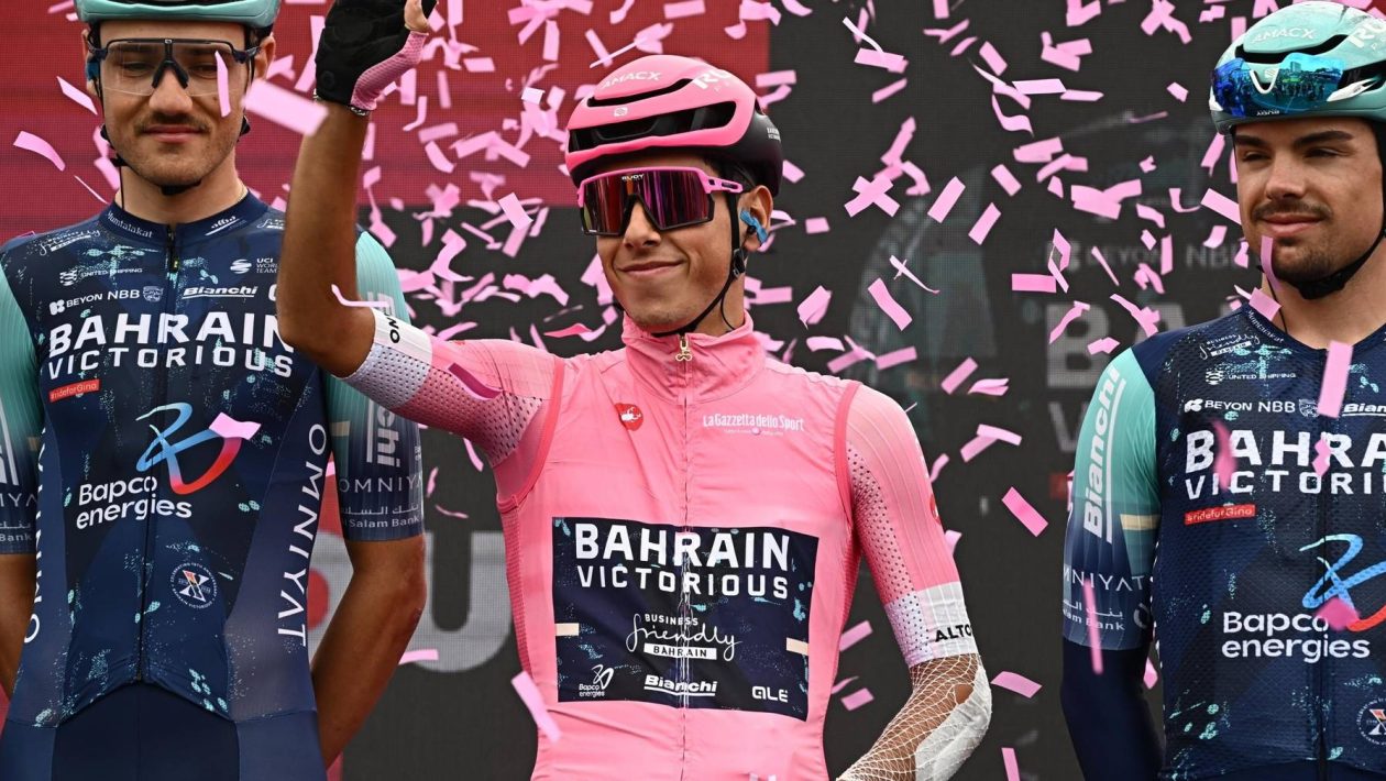 Afonso Eulálio resists Vingegaard's attack and keeps his pink jersey at the Giro d'Italia