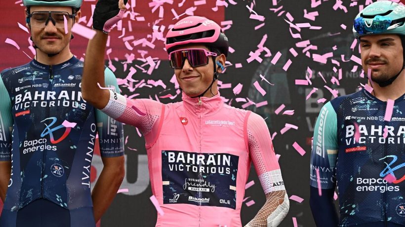 Afonso Eulálio resists Vingegaard's attack and keeps his pink jersey at the Giro d'Italia