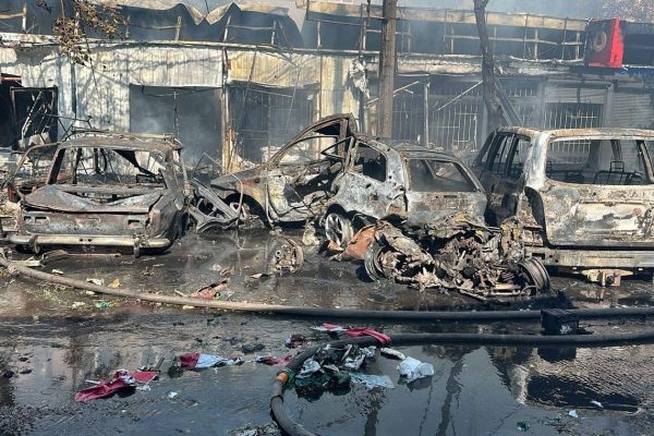 "The air smells of smoke and not peace": Ukrainian forces repel Russian kamikaze drone attacks on eastern front