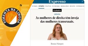 Is an opinion article that says “right-wing women are jealous of transgender women” real?