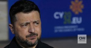 Zelensky accuses Russia of using nuclear-capable missile