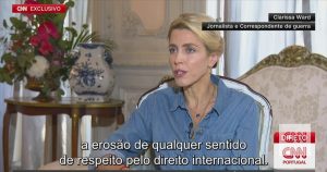 "Ukraine changed everything, now wars are being fought with robots and drones": the full interview with Clarissa Ward