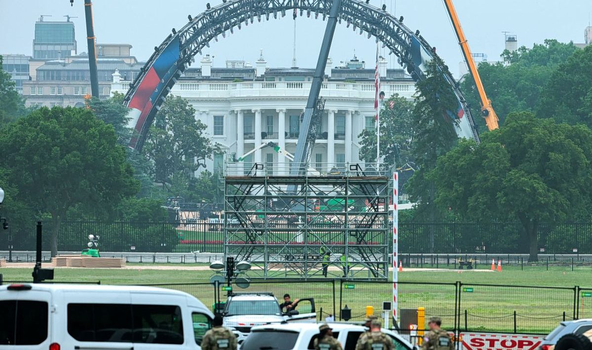 Donald Trump is turning the White House into an MMA arena for his birthday