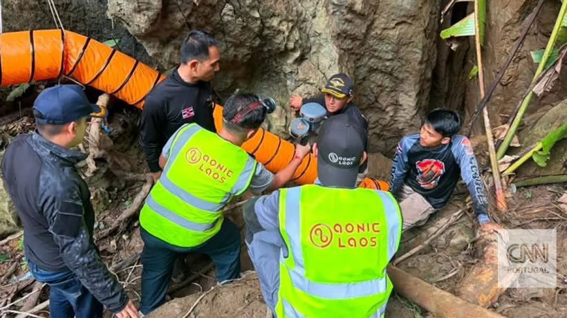 First survivor rescued unharmed from flooded cave in Laos