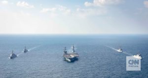 South Korea and Japan announce first joint naval exercise in nine years