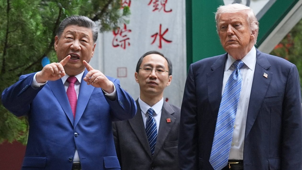 Trump in Xi's "den", the roses and the menu of the two leaders