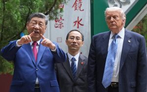 Trump in Xi's "den", the roses and the menu of the two leaders