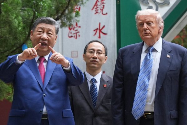 Trump in Xi's "den", the roses and the menu of the two leaders