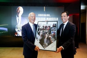 Marcelo Rebelo de Sousa honored for his contribution to football