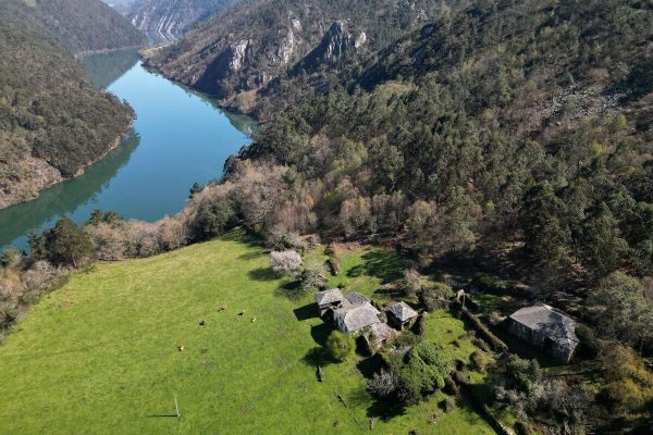 Aldeia de Lantero, em Espanha.
