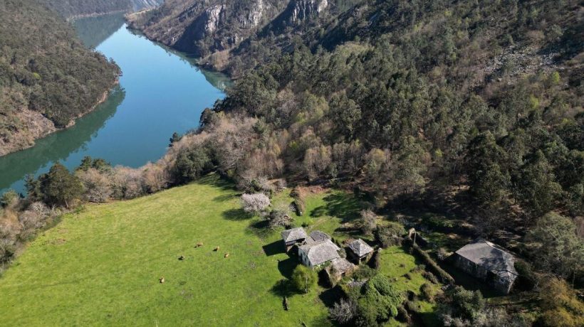 Aldeia de Lantero, em Espanha.
