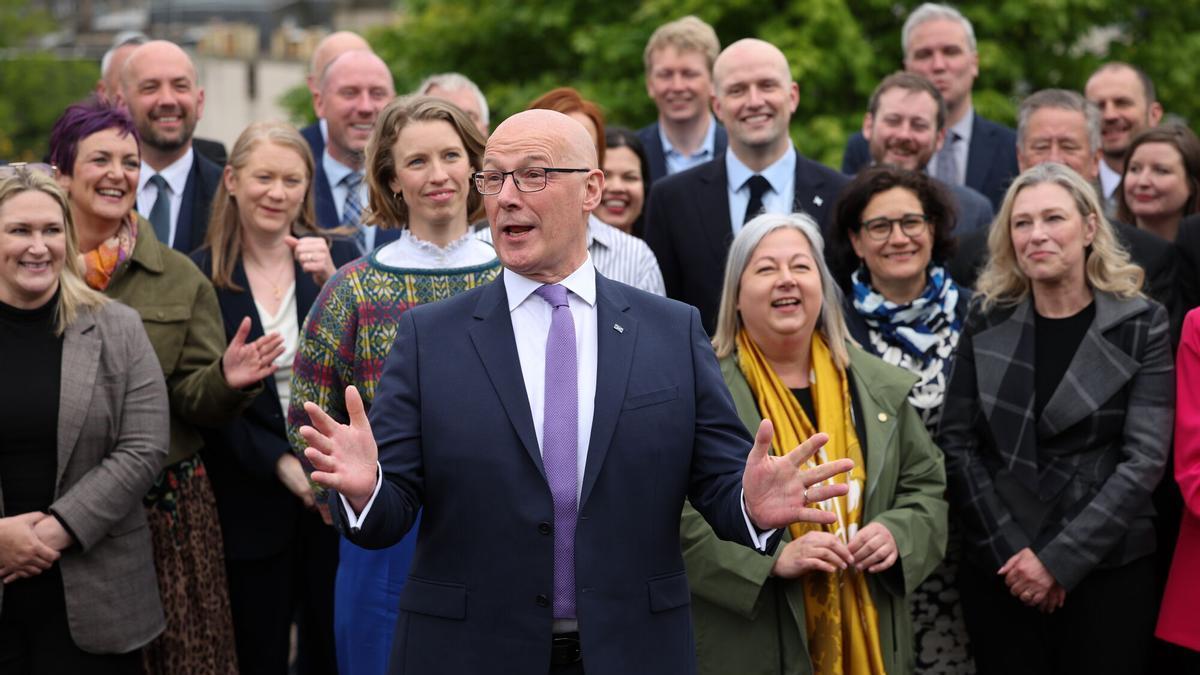 The Scottish Parliament renews the mandate of the independentists with the election of John Swinney as chief minister