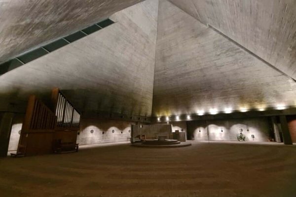 Forget the masses: the church will be a place for climbing and yoga