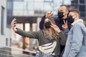 Be careful with selfies making the peace sign. Scammers can obtain your fingerprints