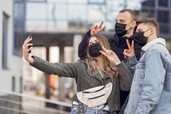 Be careful with selfies making the peace sign. Scammers can obtain your fingerprints
