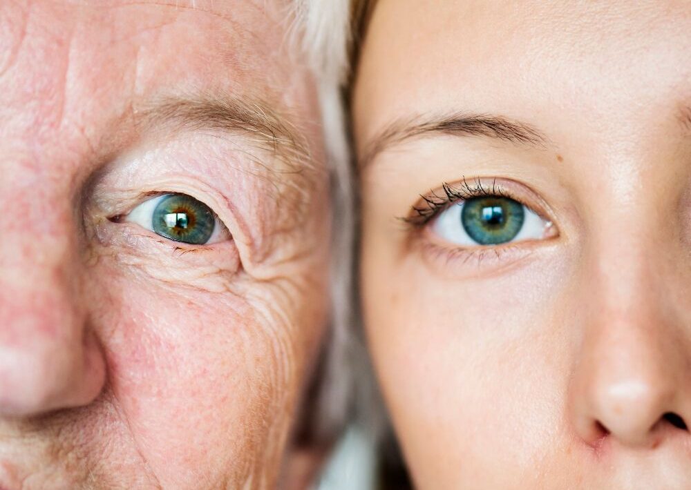 Because eating makes us old
