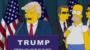The Simpsons screenwriter who predicted Trump's election is running for the White House: “Bah, I can also be a politician”