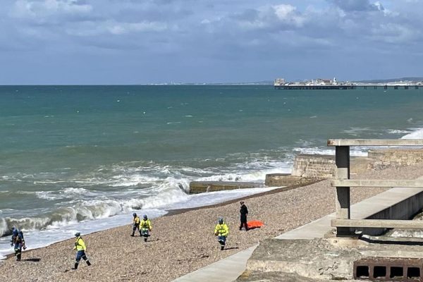 British Police recover the bodies of three women in waters off southern England