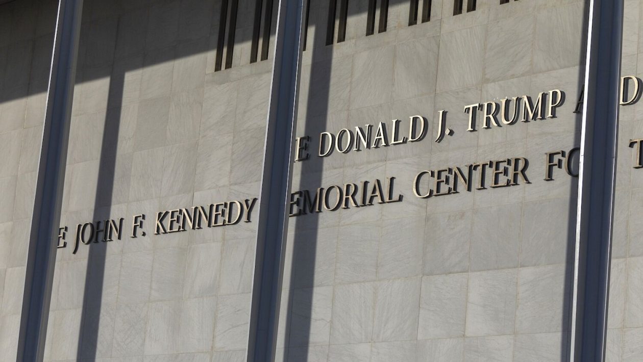 Judge orders Trump's name removed from Kennedy Center