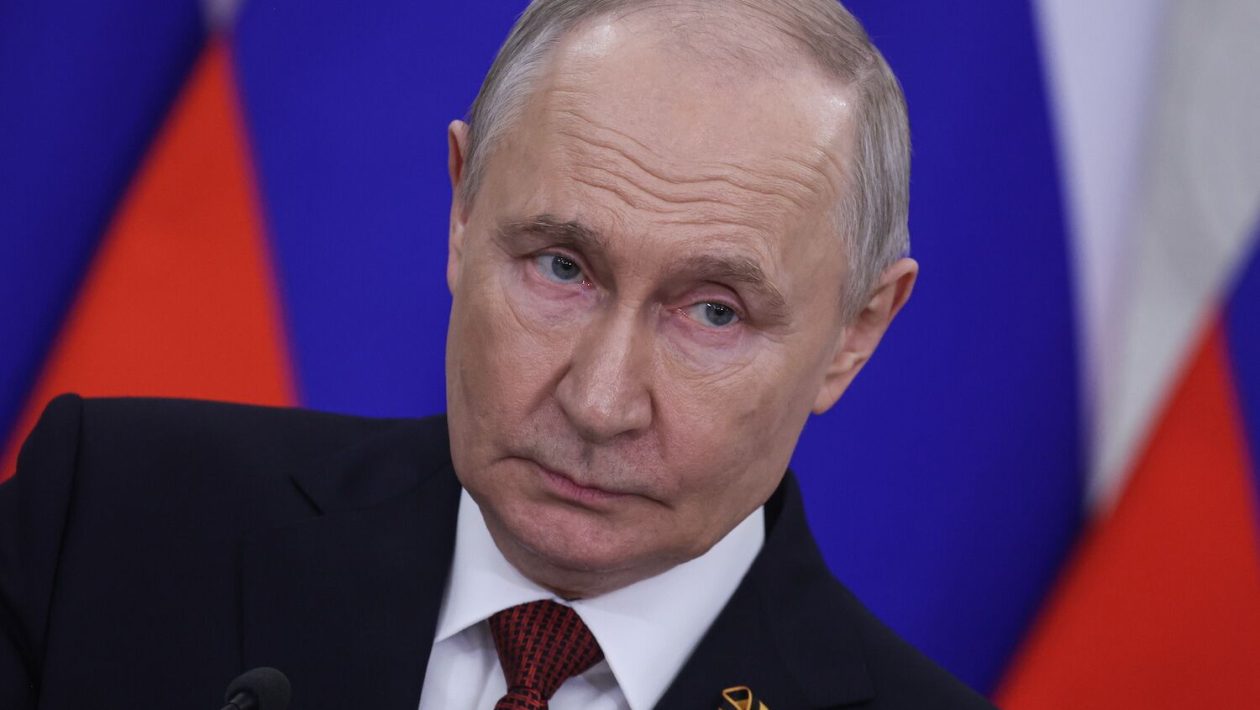 Because Putin is in a “very difficult” situation
