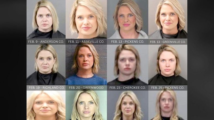 “Boutique Bandit”. Pamela has already been arrested 17 times this year. Not trapped