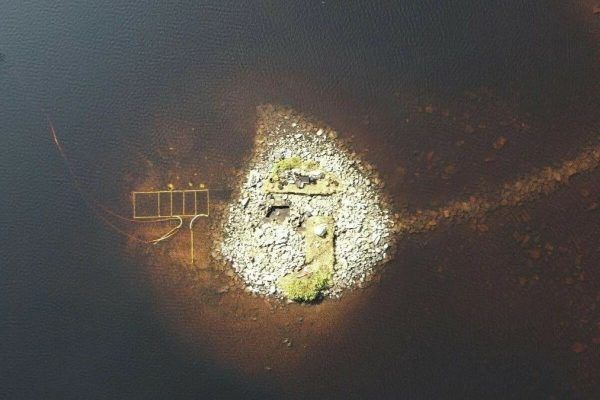 The foundations of a strange artificial island built 5 thousand years ago are revealed